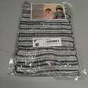 Kids Winter Hat Gloves Scarf Socks Set 4Pcs, Toddler Pom Beanie Warm Knit Scarf Fleece Mittens Socks for Girls Boys Aged 3-8 (Gray)