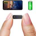 Smallest Wireless Hidden Camera,HD1080P Wireless Battery Camera,Portable Remote Camera,Nanny Cam,Baby Monitor with Night Vision,Motion Detection,Cloud Storage,Remote Viewing for iOS Android Phone APP