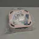 Air Purifiers for Home, TDBYWAE Air Purifier for Bedroom Up to 600 ft, H13 True HEPA Air Purifier for Pets Dust Dander Pollen Odor Smoke, with New Quiet Wind Wheel System, for Desk/Car/TravelPink