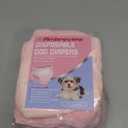 Ambreview Disposable Dog Diapers Female, Just Pull It Up, Doggie Diapers for Female Dogs, Strong Absorbency | Leak Proof, for Dogs in Heat | Elderly | Disabled, XS 10 PCS (XS(Waist 8.6"-15.7"))