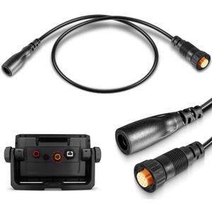Replacement for 010-12718-00 Adapter Cable, 4-Pin Transducer to 12-Pin Sounder Adapter Cable Compatible with echoMAP Chirp, ECHOMAP Plus, UHD, UHD2, Ultra, Ultra2, GPSMAP,LiveScope Series