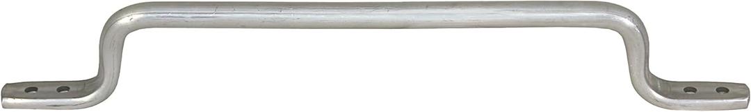 Buyers Products B239918AL Solid Aluminum Round Grab Handle, 18 Inch Handle for Trucks, Trailers and Work Vehicles, Surface Mounted, Corrosion-Resistant, Truck Accessories