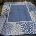 Outdoor Rug 8x10 Reversible-Waterproof Patio Rug-Quick Dry Outdoor Carpet-Outdoor Area Rugs Indoor Outdoor Rugs-Outside Rug Patio Decor for Porch Deck Balcony Backyard