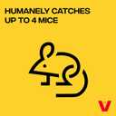 Victor Multi-Catch Humane Mouse Trap - 3 Traps - M335SR-3 - Humanely Catches Mice, Up to 4 Per Setting - Safe & Easy to Use Mouse Trap - Catch and Release Mice