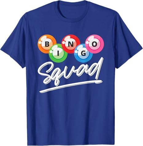 Bingo Player Bingo Squad Gambler Lottery Bingo T-Shirt M