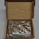 M10-1.5 x 25mm Threaded Inserts for Wood, Hex Drive Wood Nut Inserts, Exceptional Threaded Insert Nuts for Furniture, Wooden Products & Models, 50 PCS