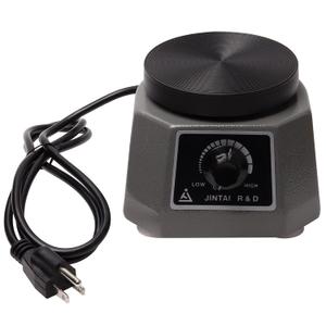 Dental Lab Vibrator 4" Round Lab Equipment Shaker Oscillator Heavy Duty Platform Roundness Vibrator Plaster 110V 100W