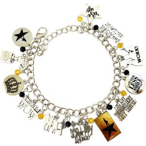 Broadway Musical Charm Bracelet Gifts for Girl Woman Men