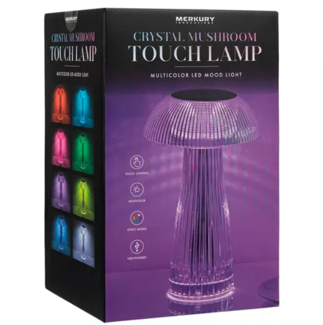 Multi-Color Mushroom Touch Lamp