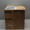 Pyle PA Horn Speaker - 16' 80W Compact Loud Sound Megaphone with 400Hz-5KHz Frequency, 16 Ohm, 100V/70V Transformer, Mounting Bracket, Ideal for Indoor/Outdoor Audio Systems (PHSP16, Gray)