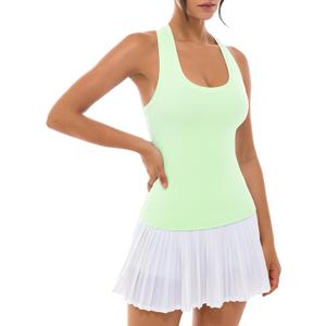 Ukaste Women's Studio Essential Racerback Yoga Workout Tank Top (4)