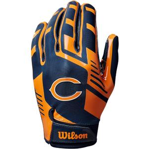 Wilson NFL Stretch Fit Football Gloves Youth and Adult Sizes