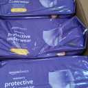Amazon Basics Incontinence Underwear for Women, Protective, Disposable, Postpartum, Maximum Absorbency, Large, Lavender, 54 Count (3 Packs of 18) 