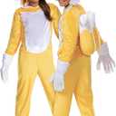 Disguise Child Sonic Tails Deluxe Costume for Kids, Official Sonic Movie 3 Costume With Inflatable Tail (M (7-8))