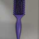 Curl Defining Brush for Curly Hair  Detangling & Styling Brush with Wide Tooth Design, Soft Bristles Reduce Frizz, Shape Curls & Waves for Women and Men, Wet & Dry Use (Purple)