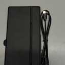 Doohoeek Universal Bluetooth Mini Keyboard, Wireless Compact Keyboard with Orange Navigation Keys & Any-Angle Stand for Android/iOS/Windows, Dual-Device Keypad for Phones/Galaxy Z Fold/iPad mini