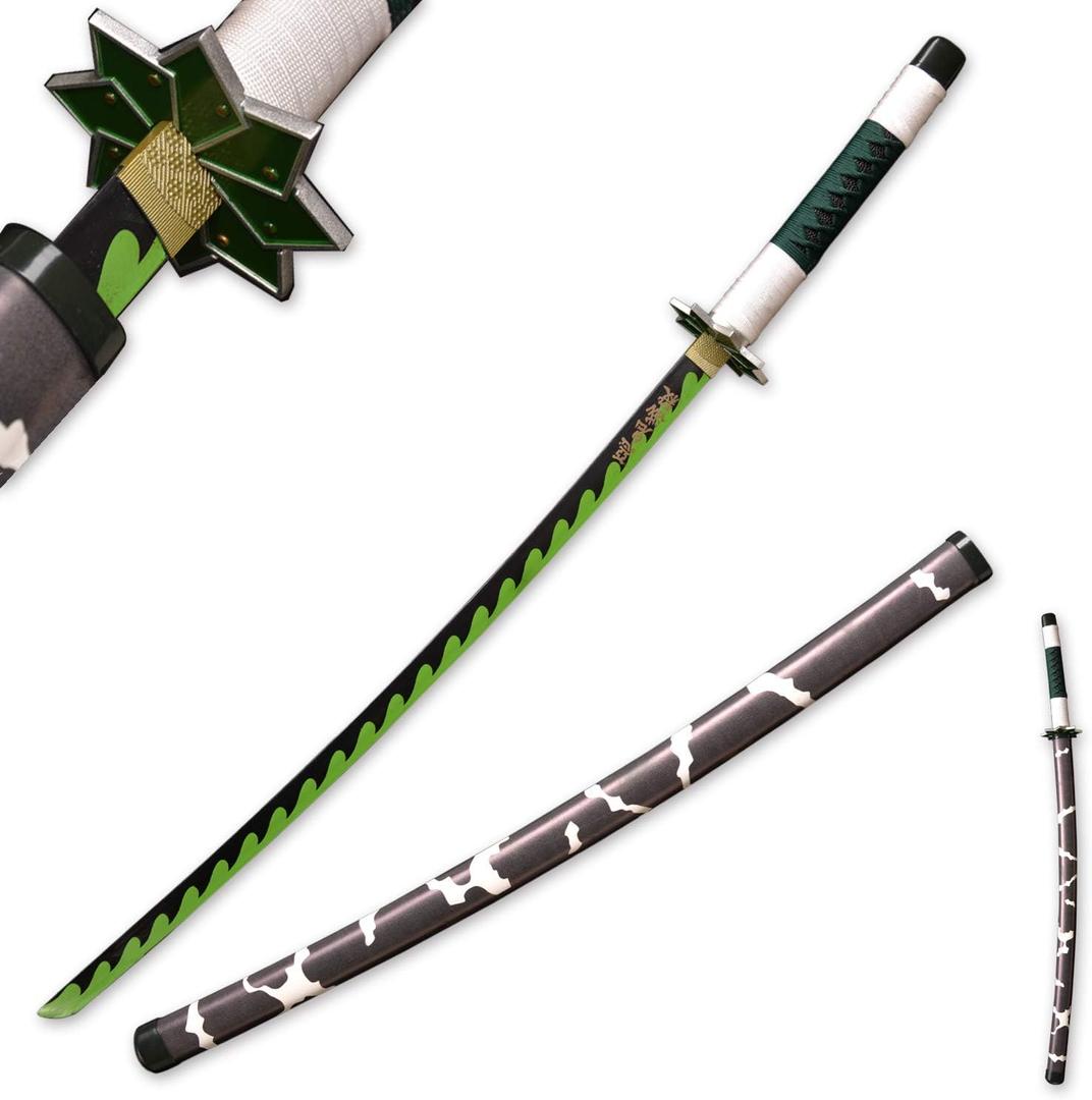 Sword fort Metal Demon Sword 104cm/41inchs,Stainless Steel, Hashira Pillar and Protagonist Katana for Anime Cosplay, Anime Original Textures, Multiple Styles to Choose from