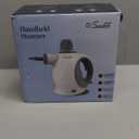 Handheld Steam Cleaner with Safety Lock, 500mL Large Tank & 19PCS Accessories - Multi-Surface Deep Cleaning for Kitchen, Bathroom, Car, Sofa - Removes Stubborn Grime, Sanitizes Surfaces (White)