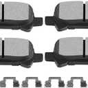 Ceramic Discs Brake Pads,SCITOO Rear Brake Pads fit for 2000-2007 for TOYOTA Avalon,2000-2006 for TOYOTA Camry,1999-2008 for TOYOTA Solara
