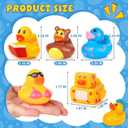 VISRIE 240 Pack Rubber Ducks in Bulk