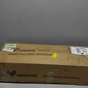 4 in 1 Roller Stand, Stable 440 Lbs Load Capacity with Saw Horses, V-Shaped, Multi-Directional Rollers & Outfeed Roller, Adjustable Height 33- 50, Folding for Woodworking