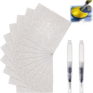 2 x NICENEEDED 10 Sheets Foam Texture Paper 4" x 4", Square Foam Texture Blank Painting Paper, Coloring Puffy Texture Paper