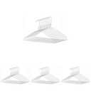 Whitmor Everyday Hangers Set of 9, Silver