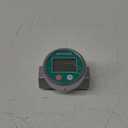 1 Inch Digital Water & Fuel Flow Meter with 3/4 Inch Adapters, EMI Protection, Waterproof, 2.4-26.4 GPM Inline NPT Thread Fuel Meter for Gasoline, Gas Oil, Water, and Other Liquids.