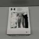 Under Armour mens 3-pack Performance Cotton Boxer Brief, 6" Inseam, All-day Comfort & Ultra-soft (Large, White Solid - Core)