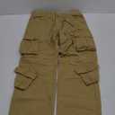 TRGPSG Men's Wild Cargo Pants, Camo Pants Cotton Casual Work Hiking Pants with 8 Pockets, 30