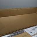 Full Size Bed Frame with Headboard - Metal Platform Bed with LED Lights, Charging Station, Under Bed Storage and Heavy Duty Steel Slats Support - No Box Spring Needed, Easy Assembly, Black