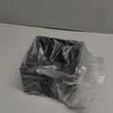 Sumnacon Square Acrylic Napkin Holder - Stylish Black Cocktail Napkin Holders for Table Countertop Kitchen, Decorative Napkin Dispenser Tray for Wedding Party Restaurant Office Hotel, 4 Inch Height