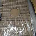 Serene Valley Sink Bottom Grid 29-1/2" X 15-9/16", Centered Drain with Corner Radius 3/8", Sink Protector NDG3016C, Medium
