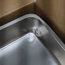 Large Stainless Steel Litter Box with High Sided, Metal Cat Litter Box, Odor-Free Non-Stick Litterbox Pan, Easy to Clean Pet Supplies Toilet Tray for Indoor Cats, Kittens or Multicat Homes (19.69"L x 13.78"W x 3.94"H)