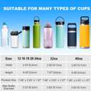 RRegeny Water Bottle Holder with Strap for Hydroflask 32oz 40oz, Carrier Sling Bag with Phone Pocket Water Bottle Sleeve for Men Women Hiking Camping Travelling