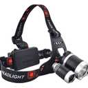 LED Headlamp, Super Bright Headlamp Headlight Flashlight, Headlamps for Runing,Hiking,Camping,Fishing,Hunting(Black)