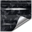 VViViD+ Forged Composite Carbon Vinyl Wrap Roll (10ft x 5ft, Gloss Black)