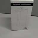 Automatic Liquid Soap Dispenser, Rechargeable,Touchless,17oz/500ml with 4 Adjustable Soap Levels, Wall Mount & Waterproof, Liquid Hand/Dish Soap Dispenser for Bathroom Kitchen (White,Black)