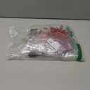 Christmas Traditions 6 inch Red Snowflake Ornaments (Set of 18) Glittered Hanging Tree Decorations (Red)