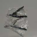 2-Pack Professional Acrylic Nail Clippers Durable Stainless Steel, Titanium-Coated for Manicure & Pedicure, Versatile for All Nail Types, Ideal Gift for Nail Art Enthusiasts (Black & Silver)