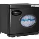 ROMECH 23L Hot Towel Warmer Cabinet, Professional Towel Heater with LED Temperature Display Setting, Extra Large Capacity Towel Warmers for Spa Massage Salon Home (Black, 23L)