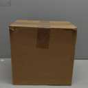 Menkxi 4 Pcs Storage Bins with Lids Plastic Stackable Containers for Organizing Shelves Christmas Ornament Box Baskets (Mixed Color, Small)