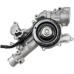 Melling Water Pump, Mechanical, Black Pulley, 4.67 in Hub Height, Aluminum, Natural Melling Water Pump, Mechanical, Black Pulley, 4.67 in Hub Height, Aluminum, Natural