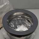 UPSKY Dog Water Bowl No Spill 10L Stainless Steel, 2.6 Gallon Large Capacity Spill-Proof Dog Bowls, Non-Slip Slow Drinking Anti-Splash Bowl for Large Messy Drinkers, No Mess Indoor/Outdoor Use, Gray (Grey)