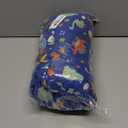 Toddler Pillow with Pillowcase - 13x18 My Little Dreamy Kids Travel Bed Pillows for Sleeping, Organic Cotton Small Pillowcase, Soft & Breathable, Machine Washable, Toddlers 2-5 years old (DinoWorld)