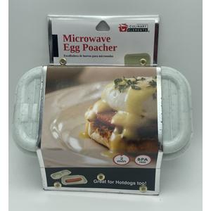 Culinart Elements Microwave Egg Poacher Kitchen Hot Dog Cooker BPA Free F1