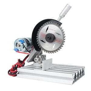 RATTMMOTOR 5" Mini Table Saw for Craft Q99-7 Multipurpose Portable Small Hobby Table Saw Cutting Machine 110-220V, 0-45° Angle Adjustable, 997 Motor 18000RPM for Crafts