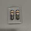 AUXITO Upgraded 1157 LED Bulb Amber Yellow 400% Super Bright 2057 2357 7528 BAY15D LED Replacement Light Kit for Front Rear Turn Signal Light Blinker Parking DRL Tail Lights, Pack of 2