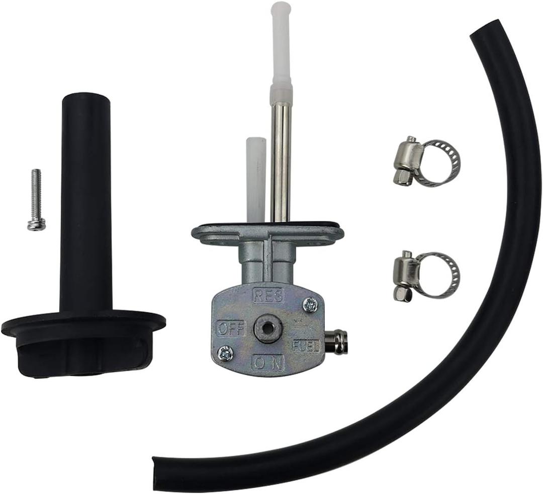 M MATI Fuel Cock Petcock Assy & Lever for Yamaha ATV Grizzly 350 660 Bruin 350 YFM350 YFM660 5KM-24500-10-00, Fuel Tank Switch Valve Part