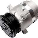 cciyu Air Conditioning Compressor Fit for GMC Sonoma 2.2L 1998-2003 Replaces AC Compressor for Car